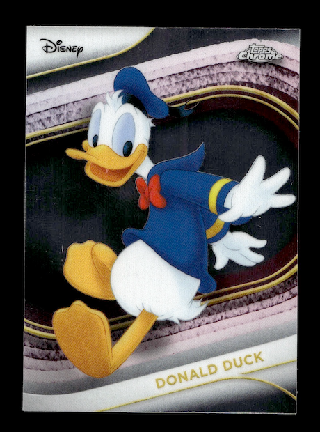 2025 Topps Chrome Disney #34 Donald Duck