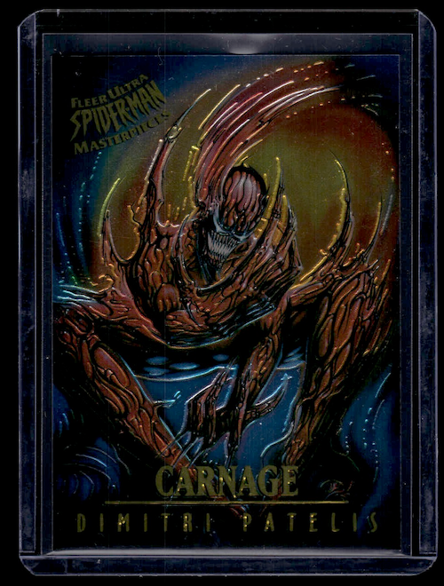 1995 Fleer Ultra Spider-Man Premiere Masterpieces #3 Carnage