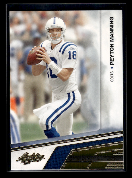 2010 Absolute Memorabilia Retail #43 Peyton Manning (Indianapolis Colts)