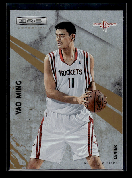 2010-11 Rookies and Stars Gold #57 Yao Ming (Houston Rockets)