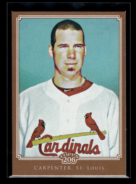 2010 Topps 206 Bronze #86 Chris Carpenter (St. Louis Cardinals)