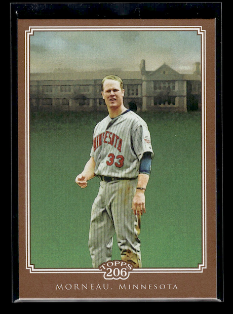 2010 Topps 206 Bronze #204 Justin Morneau (Minnesota Twins)