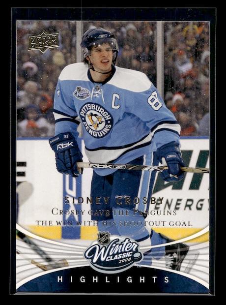 2008-09 Upper Deck Winter Classic #WC1 Sidney Crosby (Pittsburgh Penguins)