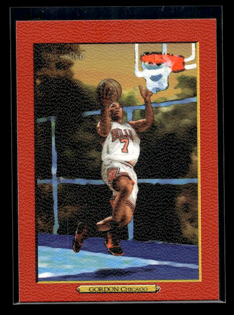 2006-07 Topps Turkey Red Red #22B Ben Gordon (Chicago Bulls)
