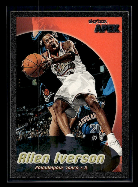 1999-00 SkyBox APEX #126 Allen Iverson (Philadelphia 76ers)