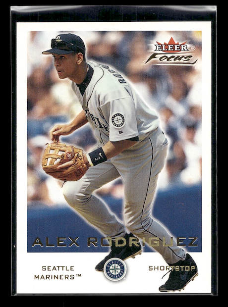 2001 Fleer Focus #70 Alex Rodriguez (Seattle Mariners)