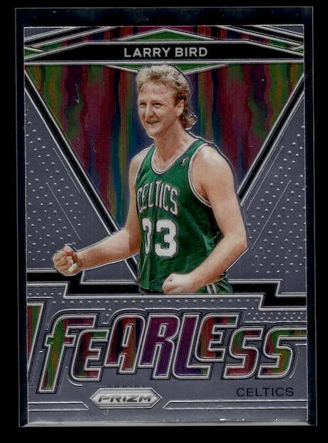 2020-21 Panini Prizm Fearless #4 Larry Bird (Boston Celtics)