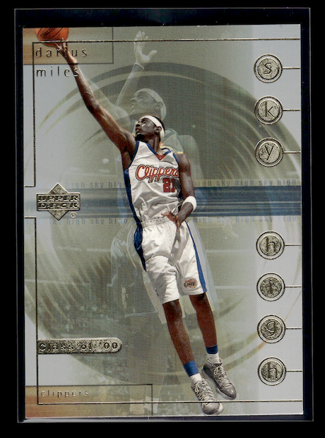 2001-02 Upper Deck Sky High #SH3 Darius Miles (Los Angeles Clippers)