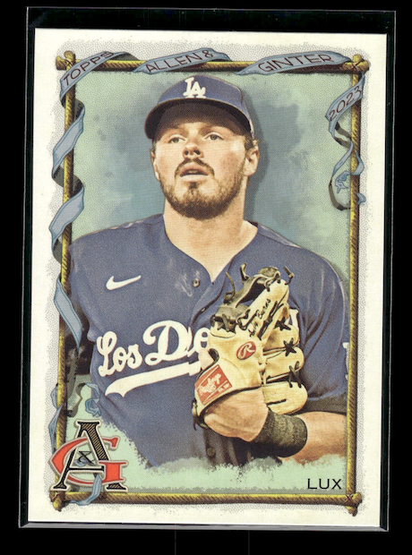 2023 Topps Allen and Ginter #153 Gavin Lux (Los Angeles Dodgers