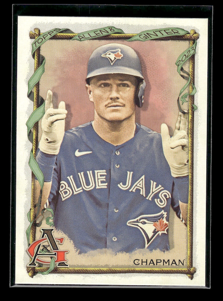 2023 Topps Allen and Ginter #93 Matt Chapman (Toronto Blue Jays)