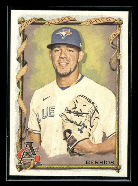 2023 Topps Allen and Ginter #179 Jose Berrios (Toronto Blue Jays)