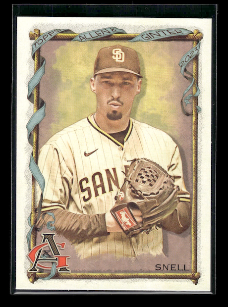 2023 Topps Allen and Ginter #219 Blake Snell (San Diego Padres)