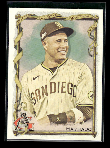 2023 Topps Allen and Ginter #49 Manny Machado (San Diego Padres)