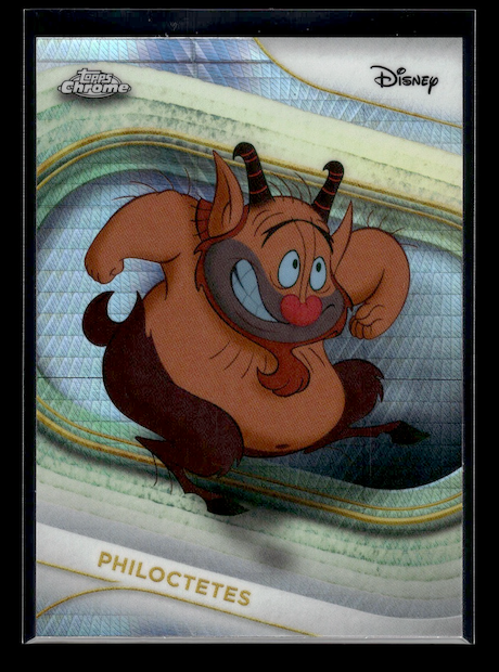 2025 Topps Chrome Disney Prism Refractors #46 Philoctetes (Disney Film: Hercules)