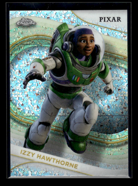 2025 Topps Chrome Disney Mini-Diamonds Refractors #29 Izzy Hawthorne (Disney/Pixar Film: Lightyear)