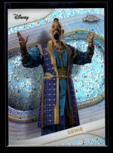 2025 Topps Chrome Disney Mini-Diamonds Refractors #186 Genie (Live Action)