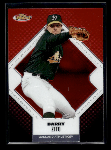 2006 Finest #122 Barry Zito (Oakland Athletics)