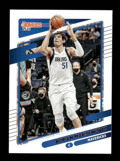 2021-22 Donruss #70 Boban Marjanovic (Dallas Mavericks)
