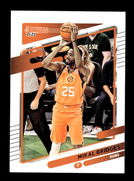 2021-22 Donruss #169 Mikal Bridges (Phoenix Suns)