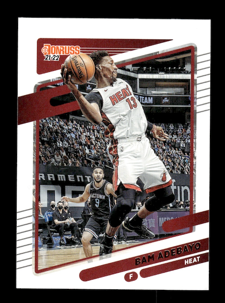 2021-22 Donruss #154 Bam Adebayo (Miami Heat)