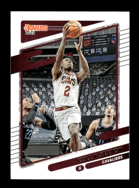 2021-22 Donruss #124 Collin Sexton (Cleveland Cavaliers)