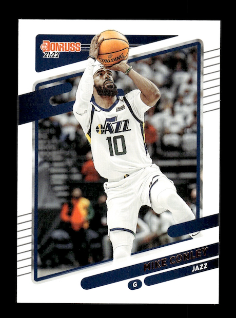 2021-22 Donruss #148 Mike Conley (Utah Jazz)