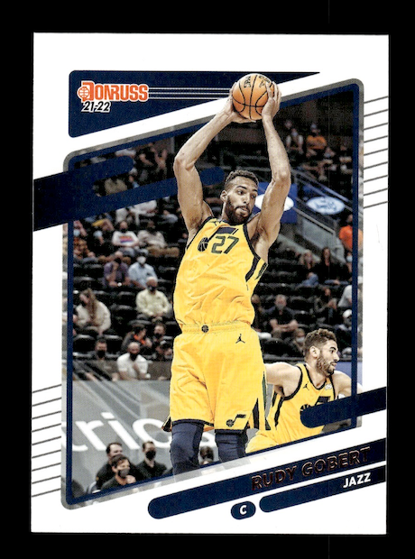 2021-22 Donruss #182 Rudy Gobert (Utah Jazz)
