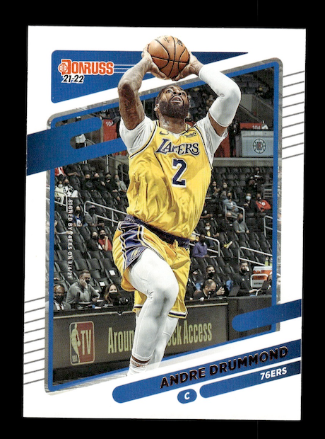2021-22 Donruss #27 Andre Drummond (Philadelphia 76ers)