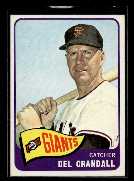 1965 Topps #68 Del Crandall (San Francisco Giants)