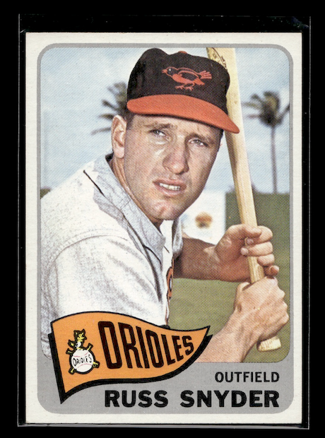 1965 Topps #204 Russ Snyder (Baltimore Orioles)
