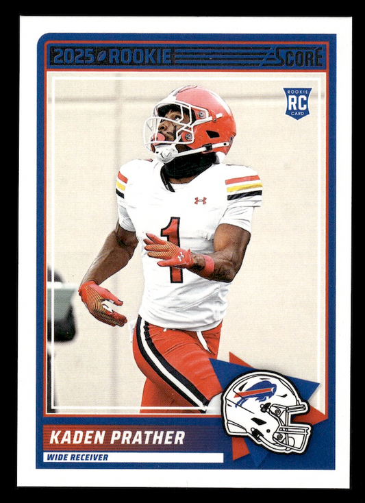 2025 Score Rookies #19 Kaden Prather (Buffalo Bills)