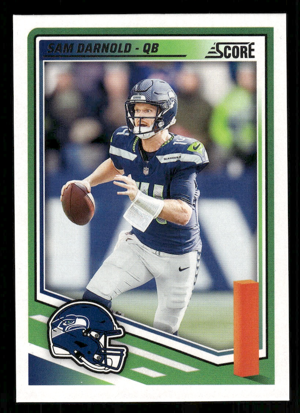 2025 Score #40 Sam Darnold (Seattle Seahawks)