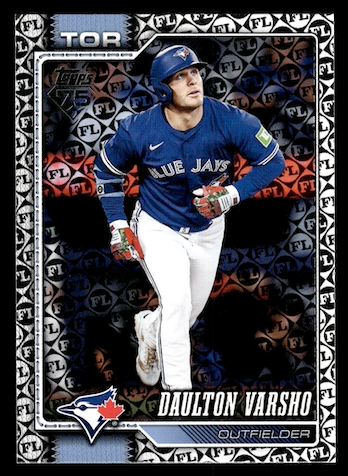 2026 Topps Spring Training #2 Daulton Varsho (Toronto Blue Jays)