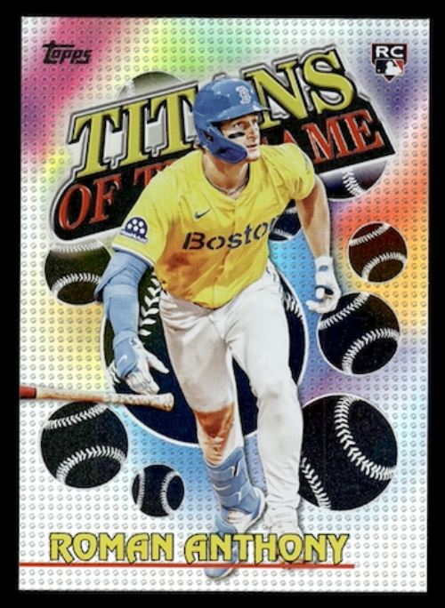 2026 Topps Titans of The Game Rookie #TOG9 Roman Anthony (Boston Red Sox)