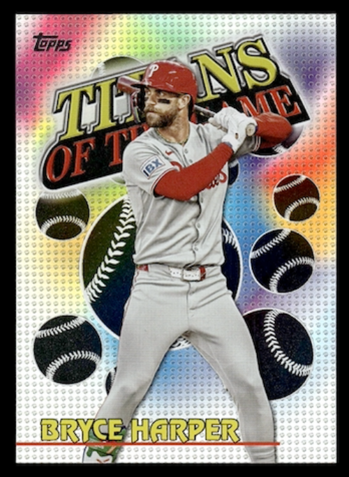 2026 Topps Titans of The Game #TOG18 Bryce Harper (Philadelphia Phillies)