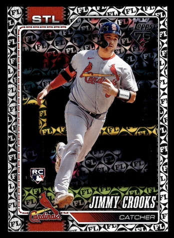 2026 Topps Spring Training Rookie (RC) #73 Jimmy Crooks (St. Louis Cardinals)