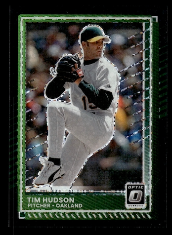 2025 Donruss Optic Black Pandora #20 Tim Hudson (Oakland Athletics)
