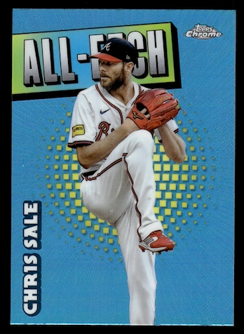 2025 Topps Chrome All Etch #CAE17 Chris Sale (Atlanta Braves)