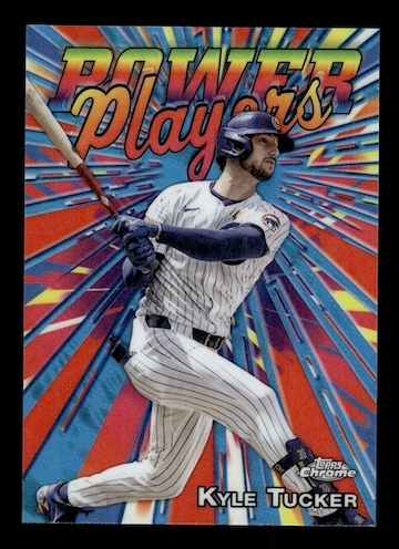 2025 Topps Chrome Power Players #PP36 Kyle Tucker (Chicago Cubs)