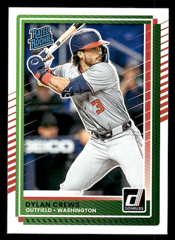 2025 Donruss #54 Dylan Crews (Washington Nationals)