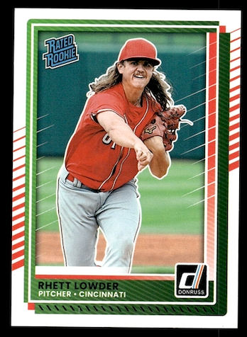 2025 Donruss #74 Rhett Lowder (Cincinnati Reds)