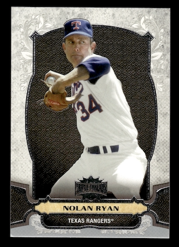 2014 Topps Triple Threads #69 Nolan Ryan (Texas Rangers)