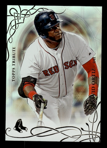 2015 Topps Tribute #33 David Ortiz (Boston Red Sox)