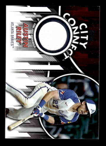 2026 Topps City Connect Swatches #CCARI Austin Riley (Atlanta Braves)