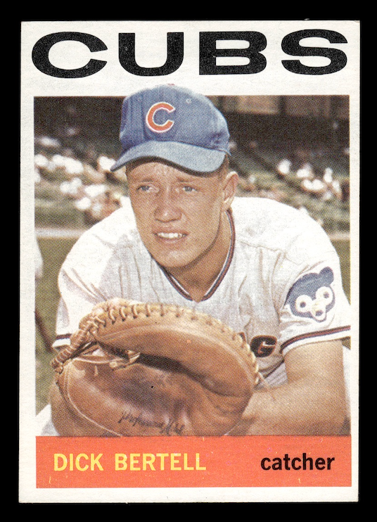 1964 Topps #424 Dick Bertell (Chicago Cubs) EX-MT
