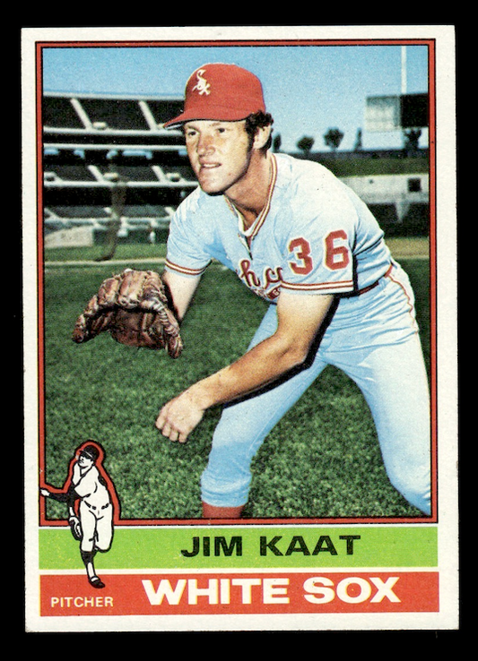 1976 Topps #80 Jim Kaat (Chicago White Sox) NM