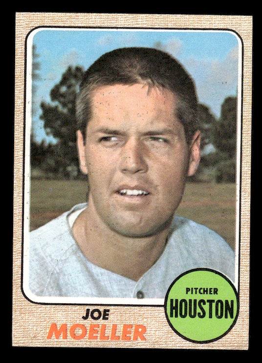 1968 Topps #359 Joe Moeller (Houston Astros) NM