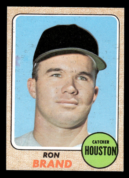 1968 Topps #317 Ron Brand (Houston Astros) NM