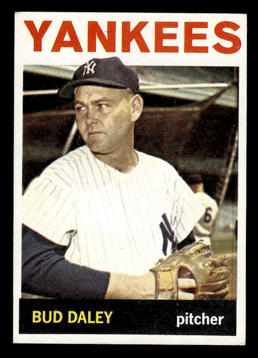 1964 Topps #164 Bud Daley (New York Yankees) NM