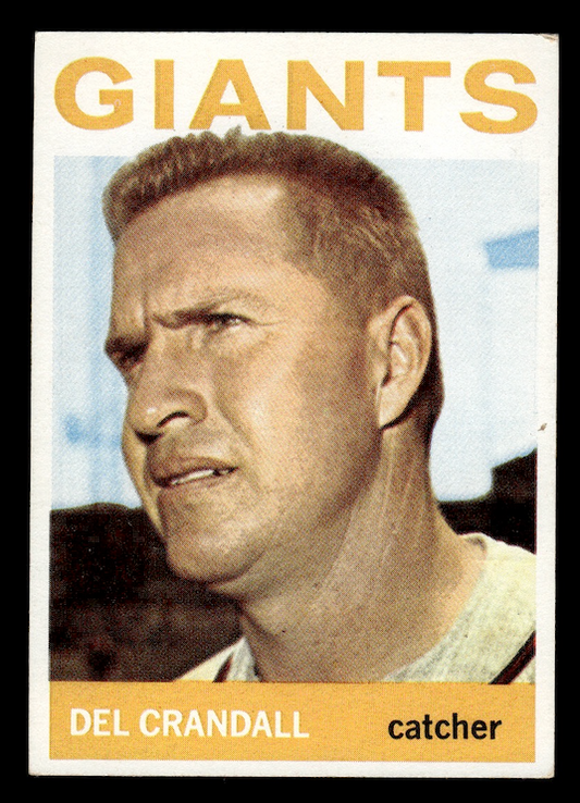 1964 Topps #169 Del Crandall (San Francisco Giants) EX-MT+